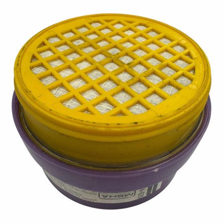 G104-G208 Niosh MSHA Cartridge Acid Gas Filter QTY:2