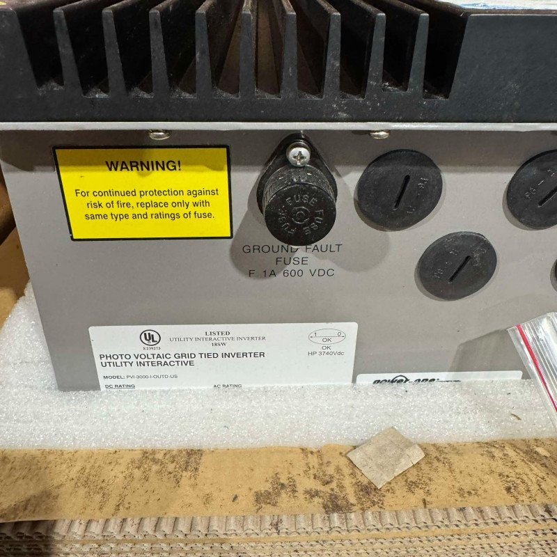PVI-3000-I-OUTD-US Power One Solar Inverter 3000W 3KW