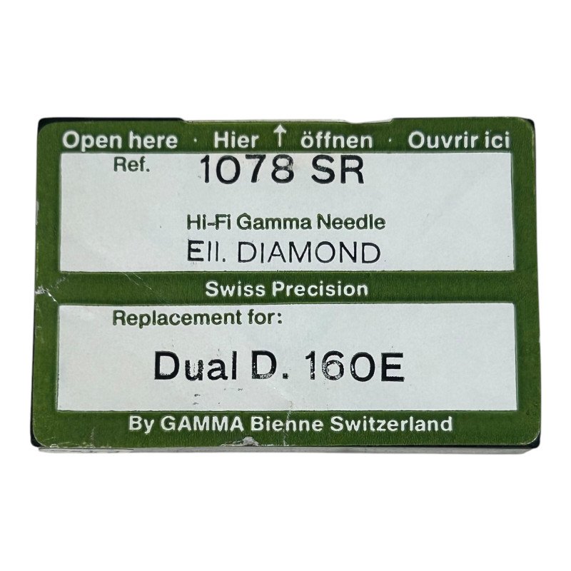 Hi-Fi Gamma Needle Diamond 1078SR Replacement Needle: DUAL D.160E