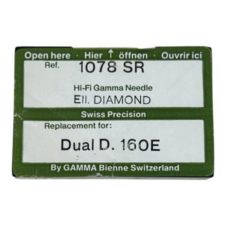 Hi-Fi Gamma Needle Diamond 1078SR Replacement Needle: DUAL D.160E