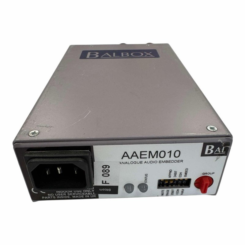 AAEM010 Balbox Analogue Audio Enbedder