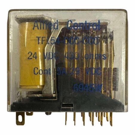 TF154-CCC-CCC-24V Allied Controls Relay 24VDC 6PDT 2A