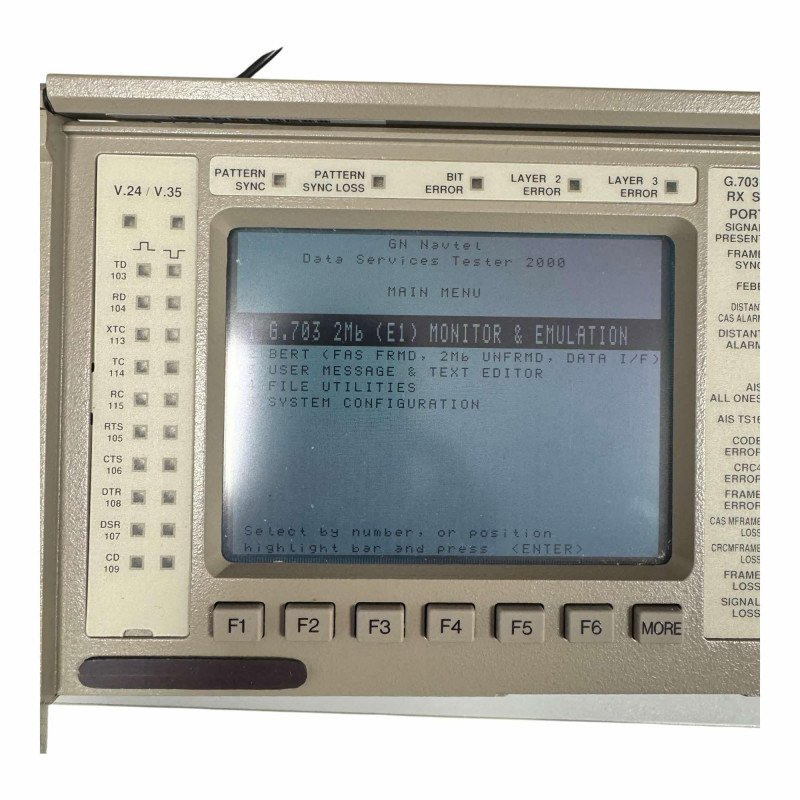 DST2000 DST-2000 Navtel Error Rate Analyzer