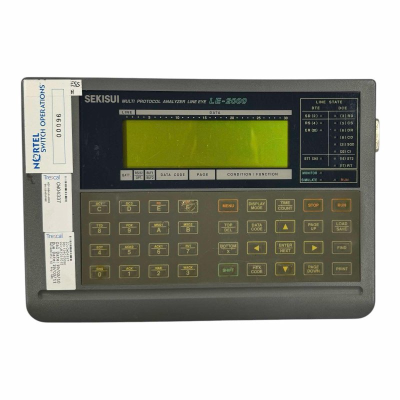 LE-2000 OP-3B Sekisui Multi Protocol Analyser With Interface