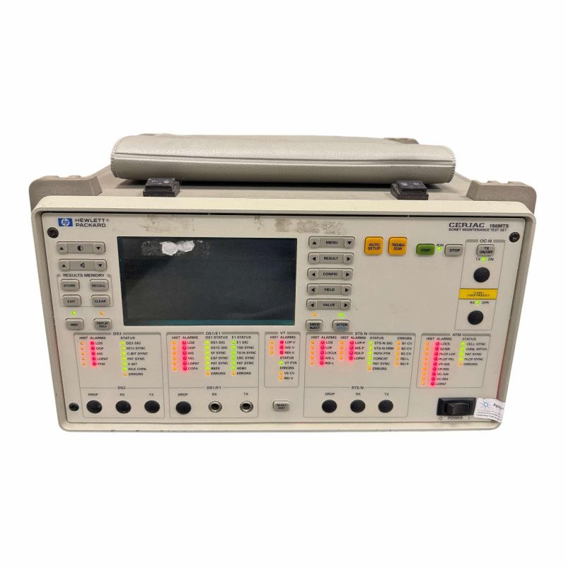 CERJAC HP EZ MTS 156mts Sonet Maintenance Test Set For Parts Or Repair
