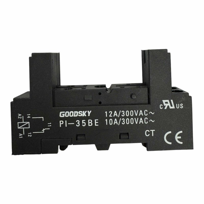 PI-35BE Goodsky EMI-1P MI-1P Electrical Relay Socket 12A 300VAC