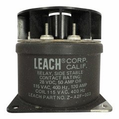 Z-A2F-053 ZA2F053 Leach Relay 28Vdc 50A 115VAC 400HZ 120A