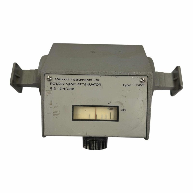6052/3 Marconi Waveguide Rotary Vane Variable Attenuator WR-90 WR90
