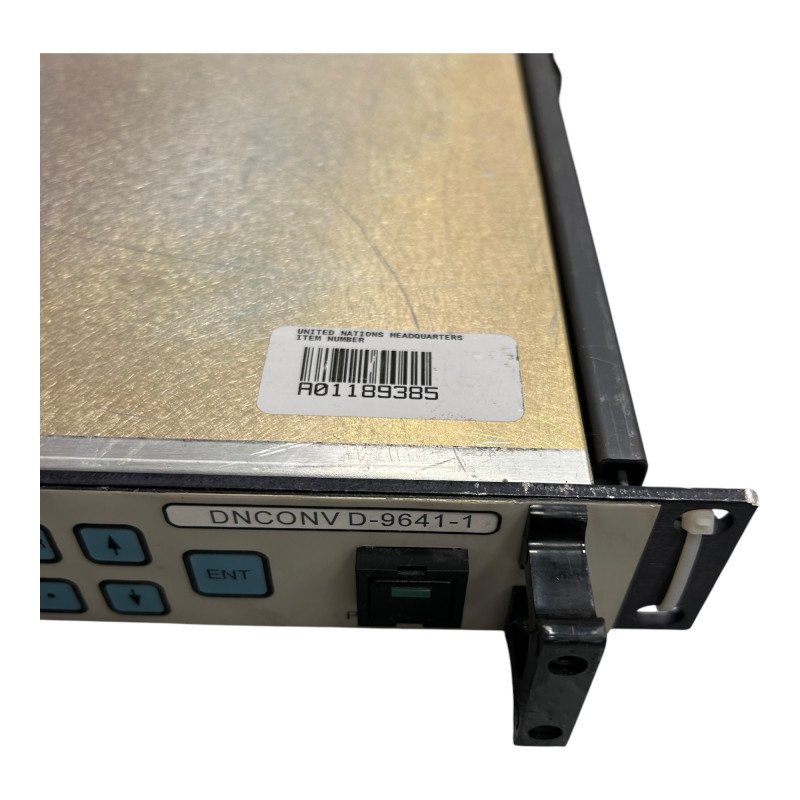 D-9641-1 139256-1 Miteq Microwave Downconverter 3.4-4.2GHZ 3400-4200Mhz
