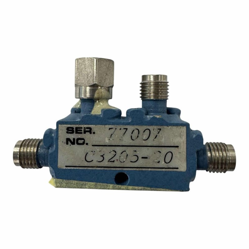 C3205-20 Mac Technology Coaxial Directional Coupler SMA 20db 4000-8000Mhz