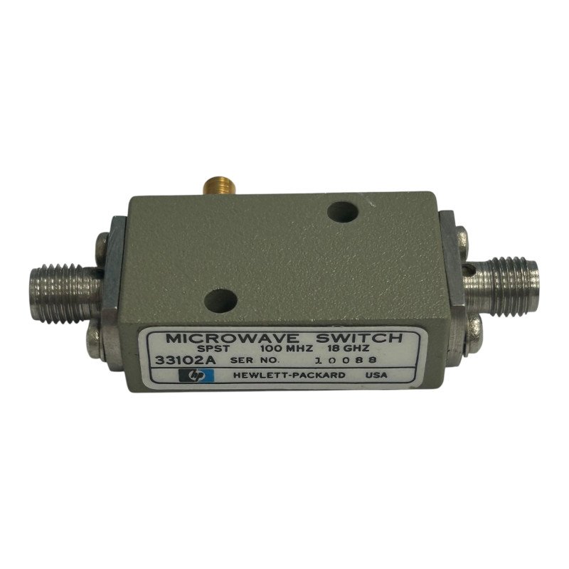 0.1-18Ghz HP Agilent 33102A SPST Microwave PIN Switch