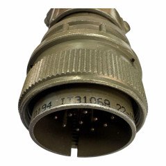 Military Spec Circular Connector Cable Assembly VPT06W14-12P - MS31068-22-19P