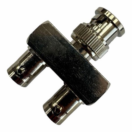 72157 Coaxial Adapter BNC (m) to 2x BNC (f)