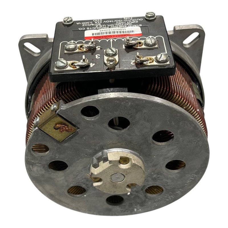 Type 2510 Staco Variable Transformer In 120V Out 120/140V 25A