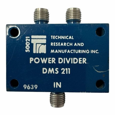 DMS211 Techincal Research Power Divider Combiner 2 Way SMA 6-18Ghz