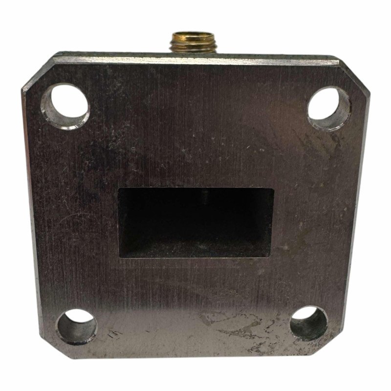 8094-SF40 Waveguide To Coaxial Adapter WR-62 WR62 To SMA (f)