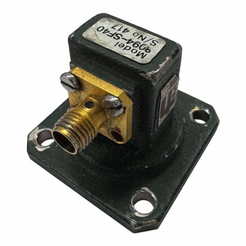 8094-SF40 Waveguide To Coaxial Adapter WR-62 WR62 To SMA (f)