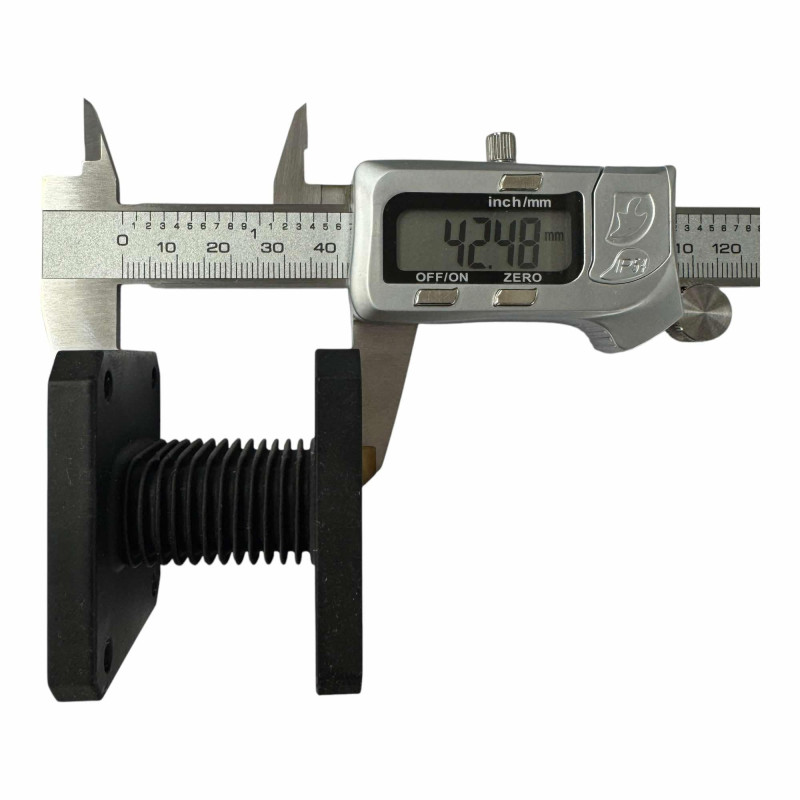 LM250752126 Waveguide Semi Flexible Semi-Flex 45 Degree WR-112 WR112 Length 42mm