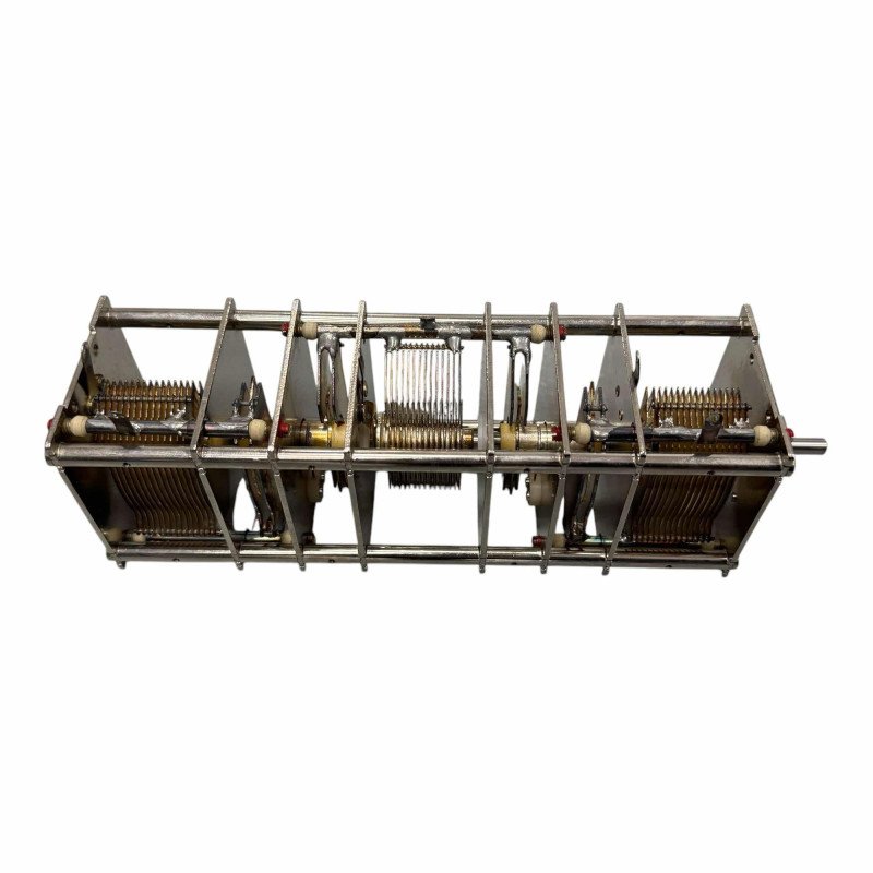 Air Variable RF Capacitor 3-Section 20-300pf 2000V 20%