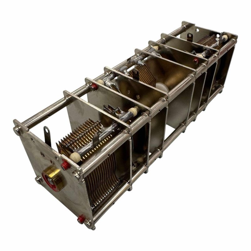 Air Variable RF Capacitor 3-Section 20-300pf 2000V 20%