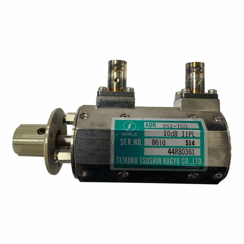 ADR352-75 Noble Rotary Variable Attenuator 75ohms BNC 0-10db 1db/step