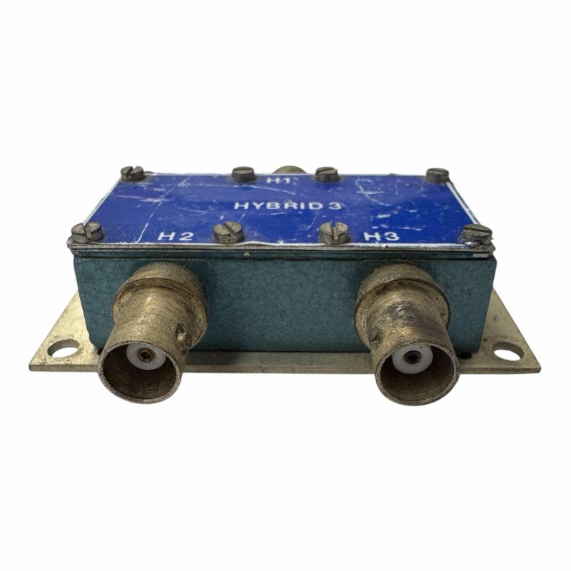 72195 Hybrid H3 Power Divider 2 Way BNC 10-200Mhz