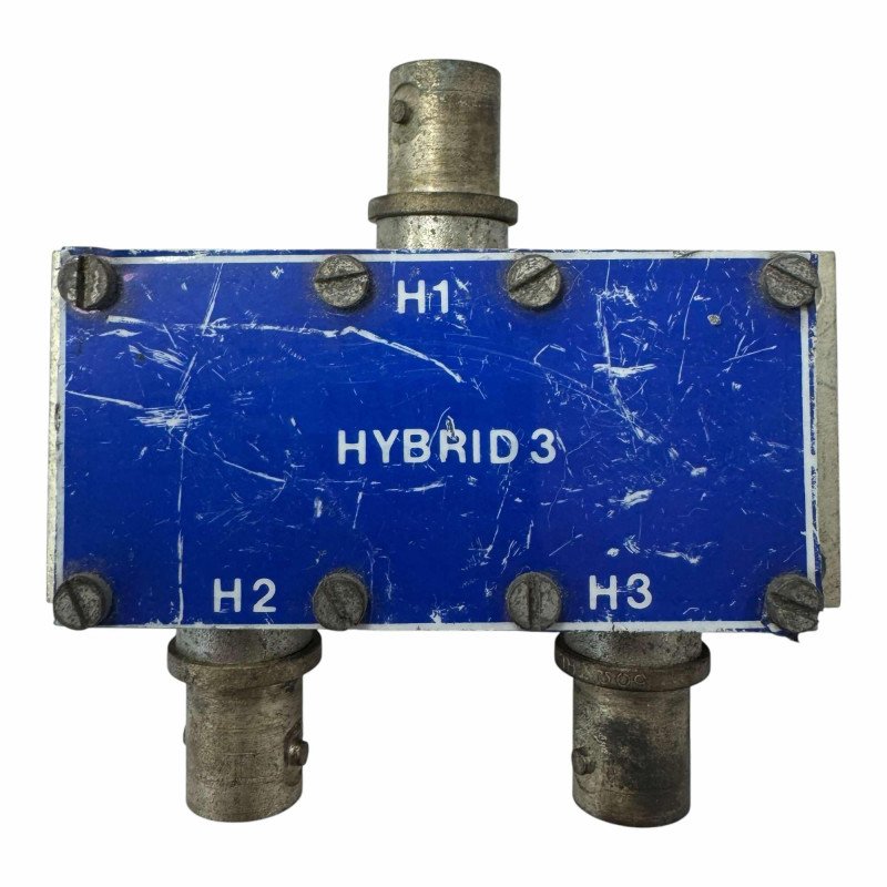 72195 Hybrid H3 Power Divider 2 Way BNC 10-200Mhz