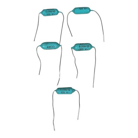 0.056UF 125V CAPACITOR ARCOTRONICS X5PCS