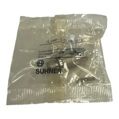 UHF PL-259 CONNECTOR 11UHF-0-7-19C/022 RG-213 HUBER SUHNER