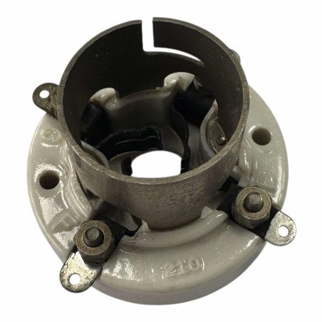 123-210 Johson Tube Socket 4-Pin Porcelain ⌀2.5" for 811 / 2A3 / 6A3 / 300B