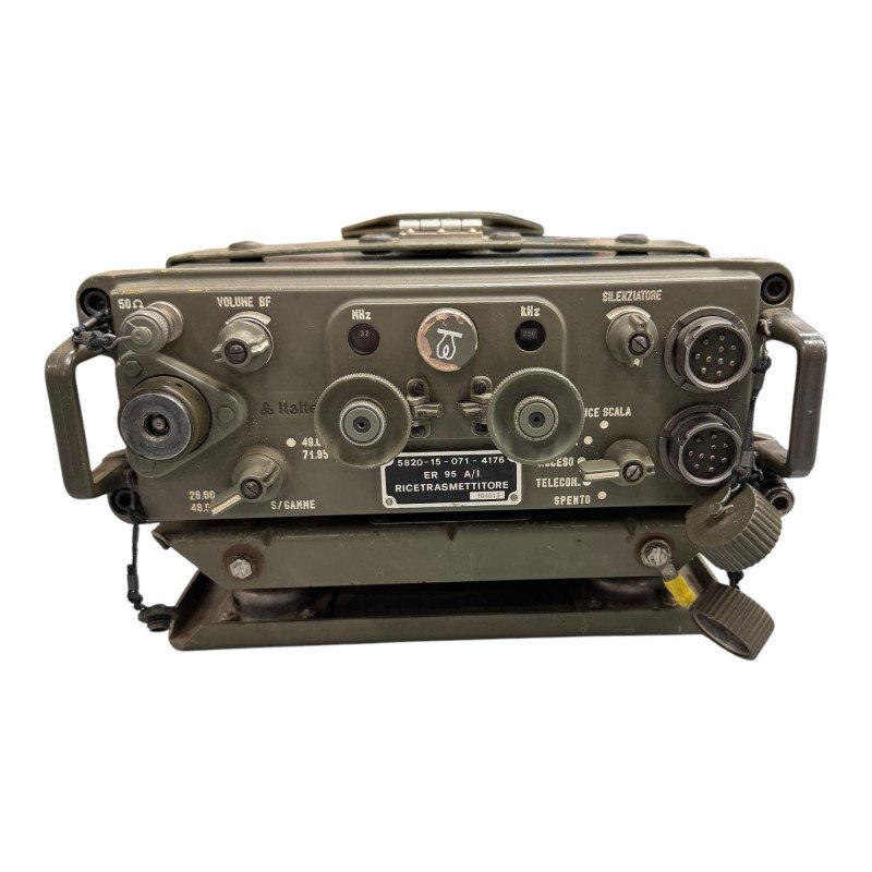 ER-95 Elmer Military Radio Transceiver / Amplifier / Antenna Base Untested