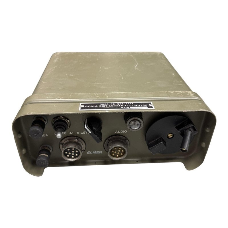 ER-95 Elmer Military Radio Transceiver / Amplifier / Antenna Base Untested