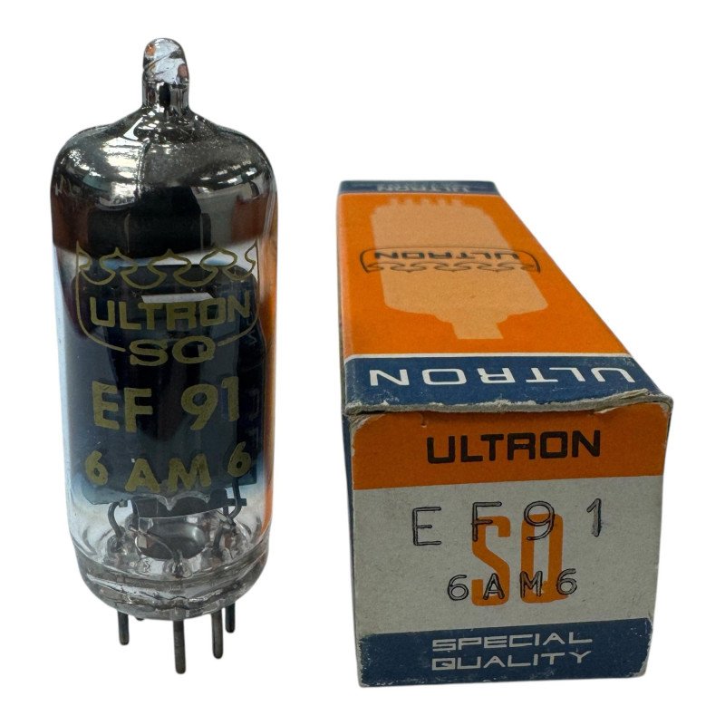 EF91 6AM6 ULTRON Electron Tube Valve