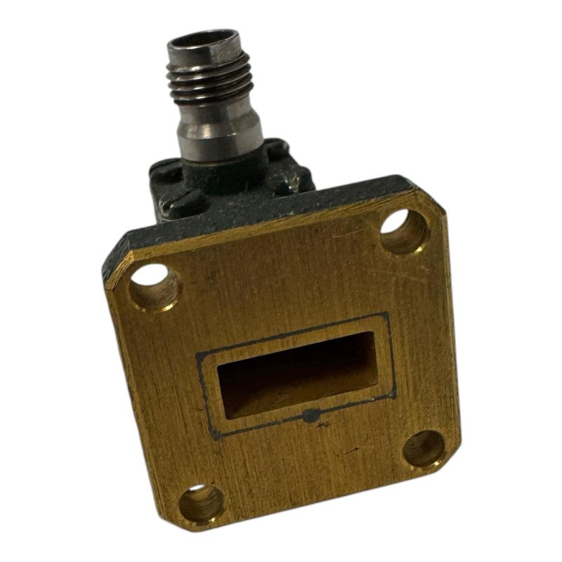Flann Microwave Waveguide To Coaxial Adapter WR-42 WR42 to 2.92mm (F)