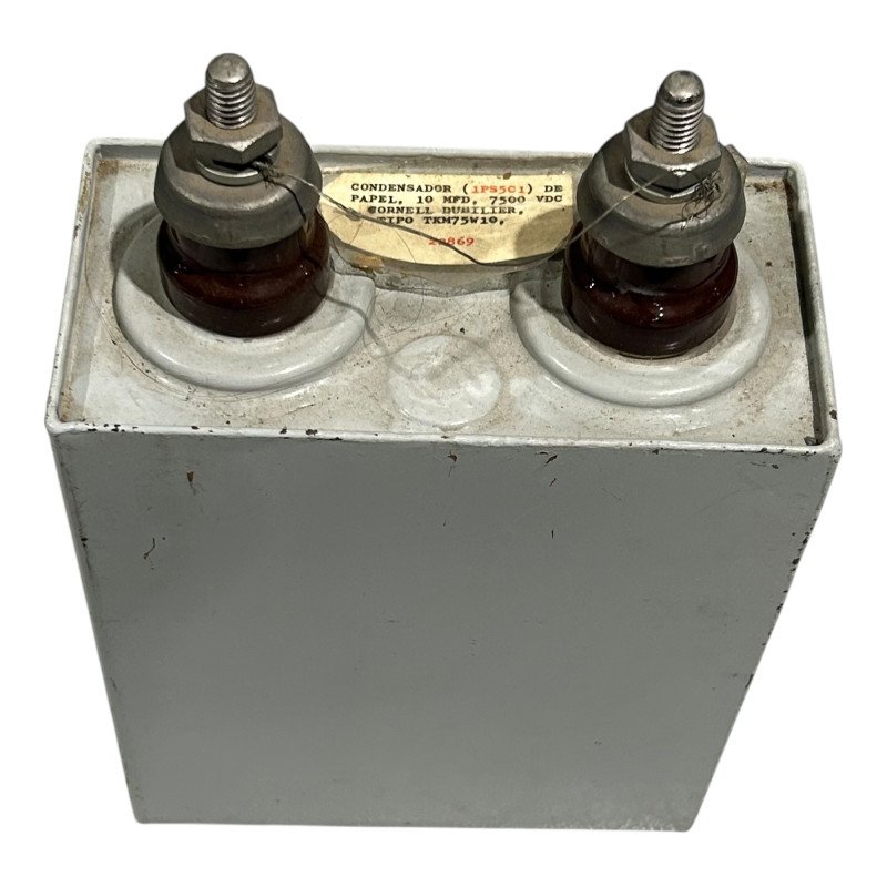 TKM75M10 Paper In Oil Capacitor Non-PCB 10uf 7500V