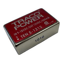 TRACO POWER TEN 5-1212 DC/DC CONVERTER 12VDC/500MA