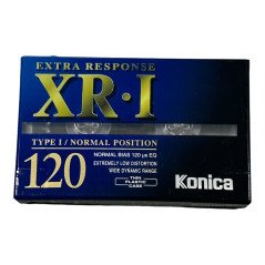Cassette Konica 120 XR-I Low Distortion