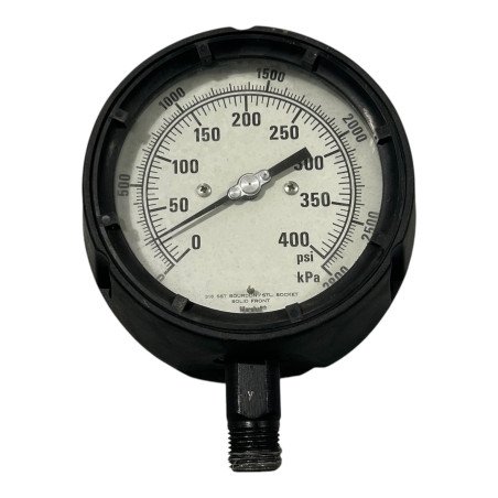 Marshall Pressuge Gauge - Meter 0-400PSI 2800Kpa
