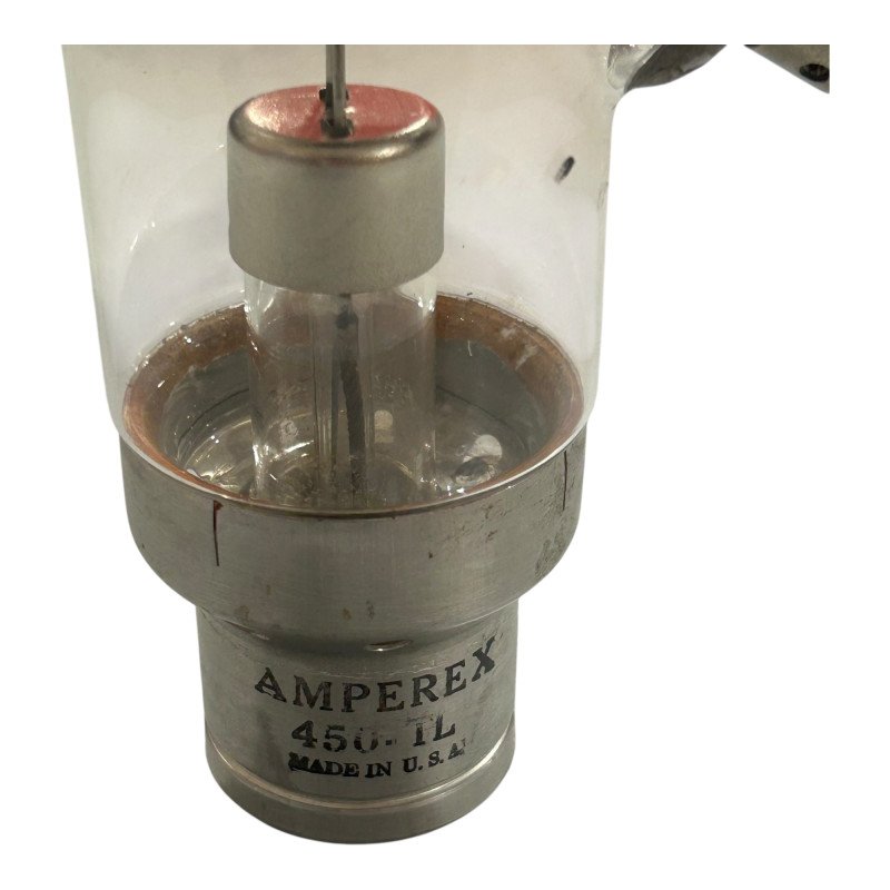 450TL TRANSMITTING ELECTRON VACUUM TUBE VALVE AMPEREX