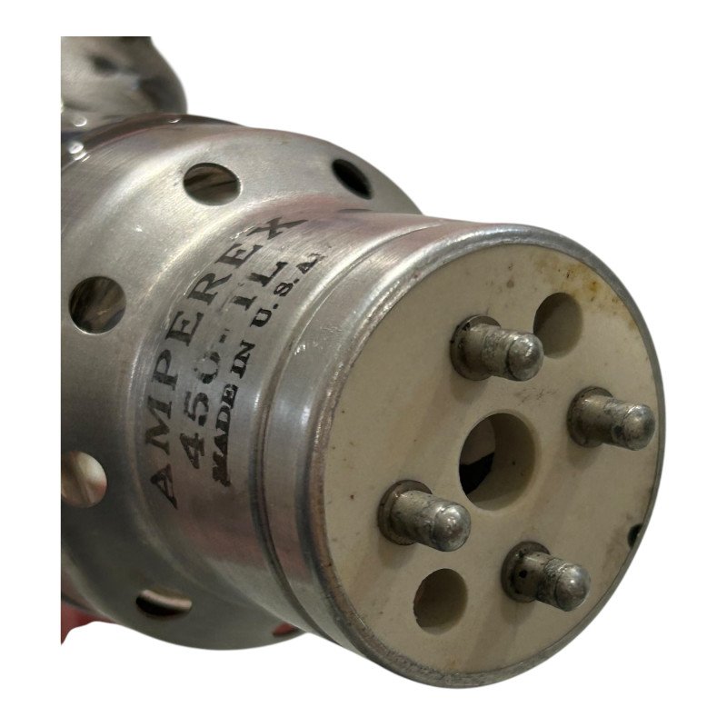 450TL TRANSMITTING ELECTRON VACUUM TUBE VALVE AMPEREX