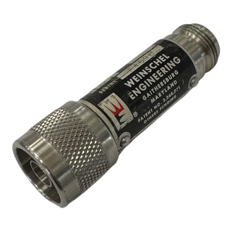 1-1 Weinschel Fixed Coaxial Attenuator N type 1DB DC-12.4Ghz 5W 50Ohm
