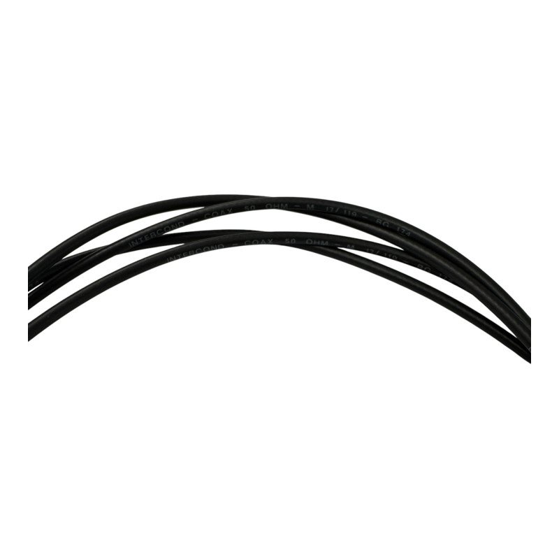 Coaxial Cable Assembly RG174 M17/119 SMB (f) to BNC (m) 1.5Meter