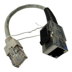 Cable Assembly Ethernet RJ45 Male To Female POE  Length 24cm