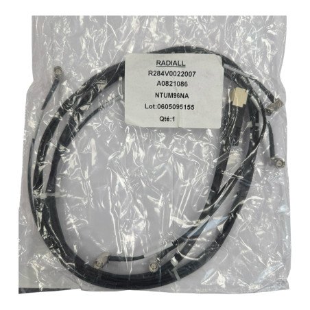 Radiall Cable Assembly Coaxial SMA (m) to Board Connector 6 Way