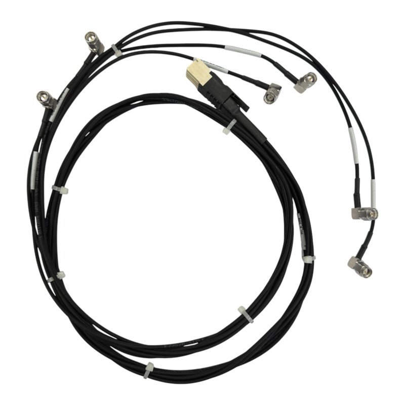 Radiall Cable Assembly Coaxial SMA (m) to Board Connector 6 Way