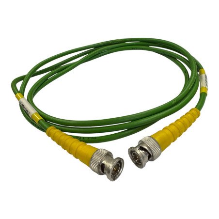 Sechs Coaxial Cable Assembly Green BNC Male to Male 2Meters