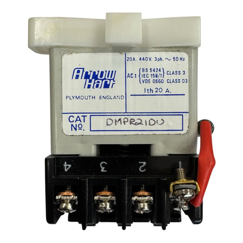 DMPR2100 MSA1666-76 DMPR210476N Arrow Hart Contactor Relay 24-36V 20A 440V