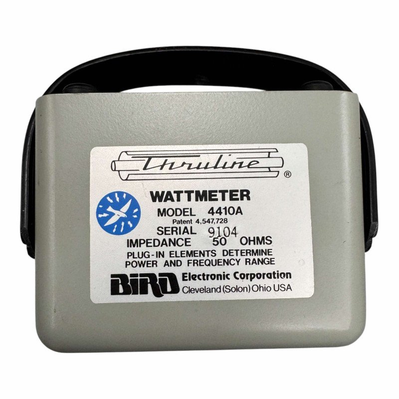 4410A Bird Multipower RF Wattmeter / Case / Load 8065 / Adapters sn9104