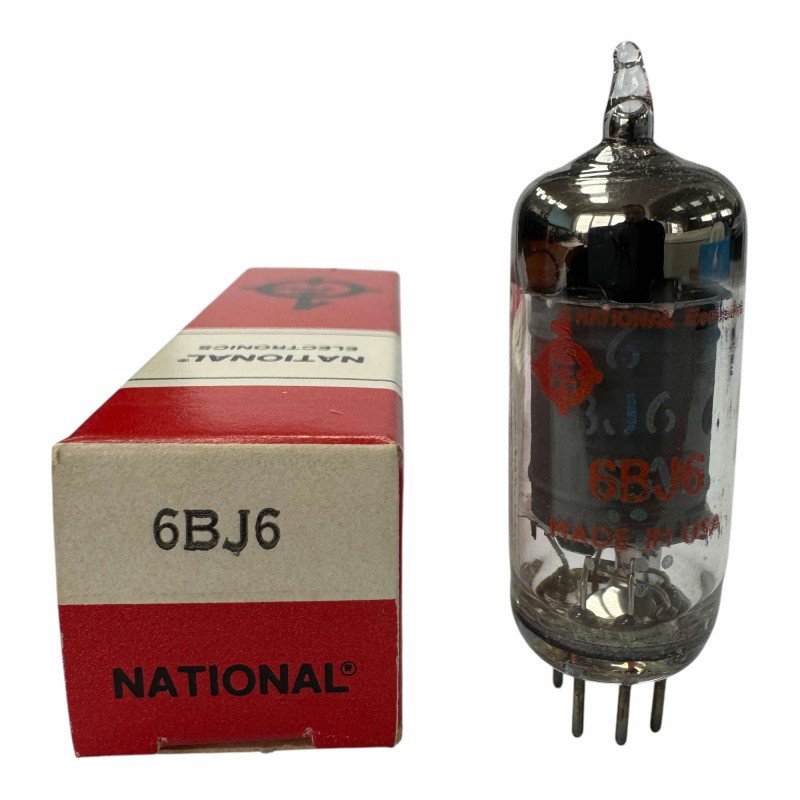 6BJ6 National Electron Tube Valve