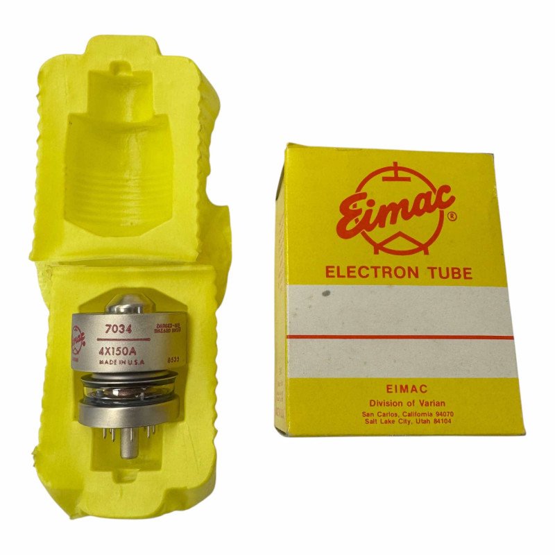 4X150A Eimac Electron Vacuum Tube Valve Transmitting